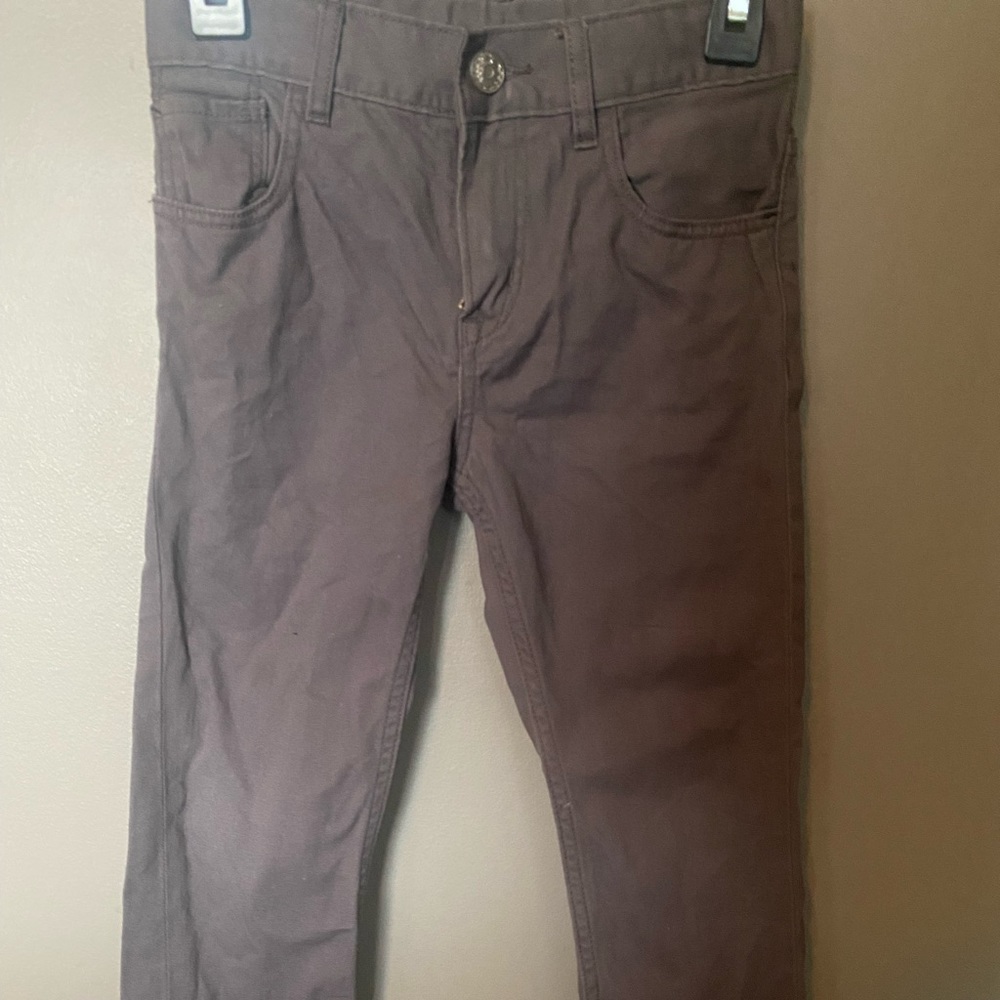 H&M straight grey jeans size 4-5 boys